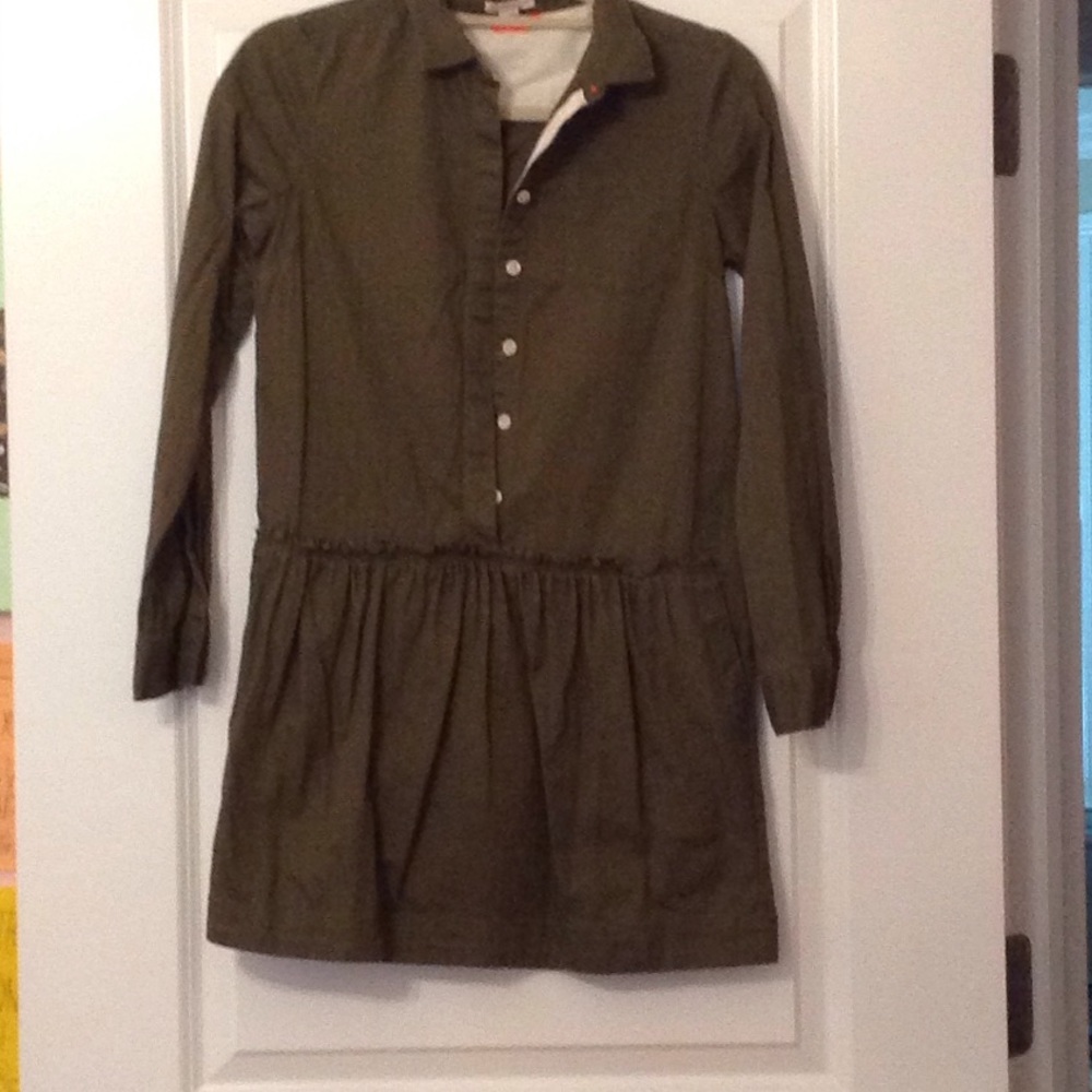 J crew size 14 military style dress